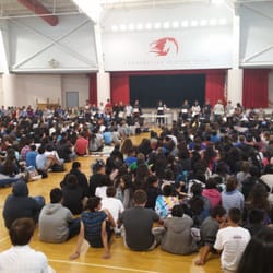 Centerville Middle School - Cafeteria/gym award ceremony 2014