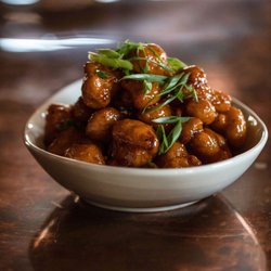 The Ties At Woodford Hall - General Tso Cauliflower - Crispy battered cauliflower with a sweet & spicy sauce