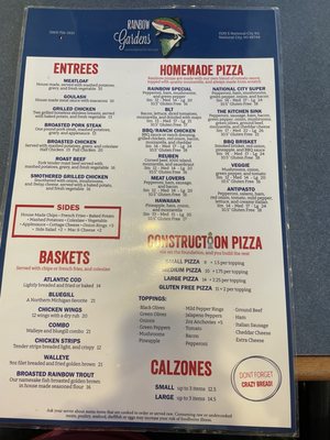 Menu photo 1 Rainbow Gardens National City, MI Menu photo 1 Rainbow Gardens National City, MI