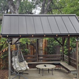 Custom metal roof