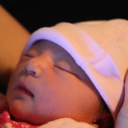 The Fertility & Gynecology Center - Monterey - These parents couldn't wait to send us a picture of their IVF miracle...one week old!