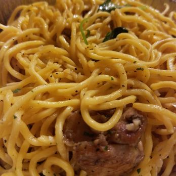 Nguyen's Kitchen - Garlic Noodles with Chicken - Vietnamese Near Me - Orange, California