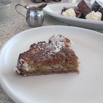 The Henry - This is the inside of the toast which looks like a cinnamon roll.  So good! - New American Near Me - Carlsbad, California