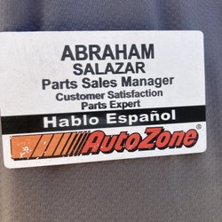 AutoZone Auto Parts - Very knowledgeable and helpful.
