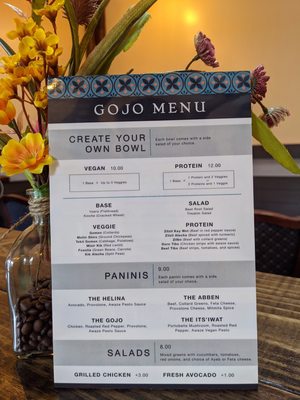 Menu photo 3 Gojo By Goorsha Durham, NC