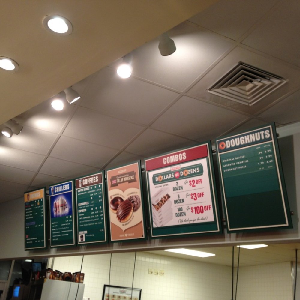 Krispy Kreme - The menu... - Coffee & Tea Near Me - Atlanta, Georgia