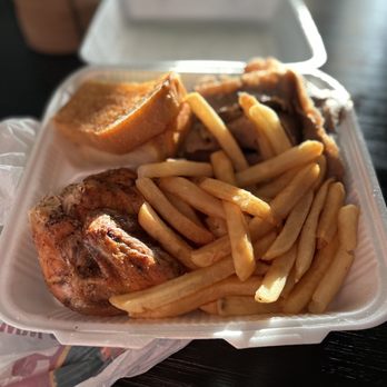 Greek Chicken - #4. 1/4 Chicken, Gyros and Side Order Combo - Fast Food Near Me - Las Vegas, Nevada Greek Chicken - #4. 1/4 Chicken, Gyros and Side Order Combo - Fast Food Near Me - Las Vegas, Nevada