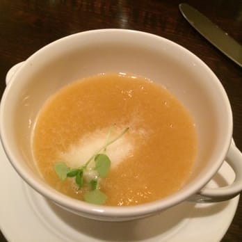 Pyramid Restaurant - cantaloupe gazpacho - New American Near Me - Dallas, Texas Pyramid Restaurant - cantaloupe gazpacho - New American Near Me - Dallas, Texas