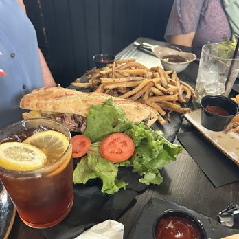 Olives And Peppers - Steak sandwich with fries - Italian Near Me - Greensburg, Pennsylvania
