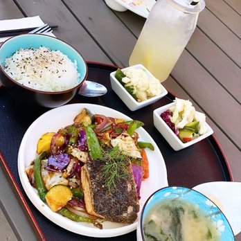 Sugar Pine - Salmon teriyaki plate! - Japanese Near Me - Austin, Texas Sugar Pine - Salmon teriyaki plate! - Japanese Near Me - Austin, Texas