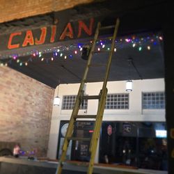 Cajian Creations - Finally, getting a mural up front only took 6 months. The baby is transnorphing into what I knew our dream could always be.
