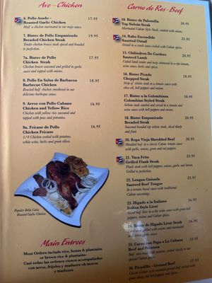 Menu photo 8 Bella Cuba Santa Ana, CA