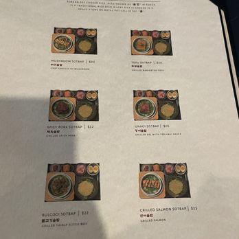 SOTT - sotbap menu - Korean Near Me - Providence, Rhode Island