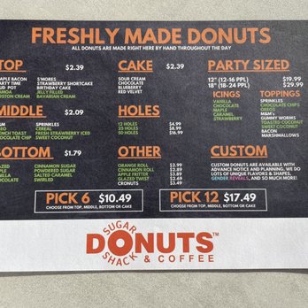 Luther Burger - Donut menu - Burgers Near Me - Richmond, Virginia