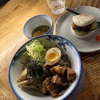 Afuri Ramen + Dumpling - Yuzu-Tsuyu ramen and pork bun - Ramen Near Me - Toronto, Ontario