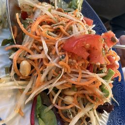 Papaya Salad... good but a bit on the $$ side for Long Island Papaya Salad... good but a bit on the $$ side for Long Island