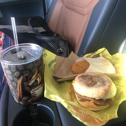 McDonald's - Back seat breakfast