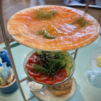 Sadelle's - House salmon bagel tower. - Breakfast & Brunch Near Me - Las Vegas, Nevada