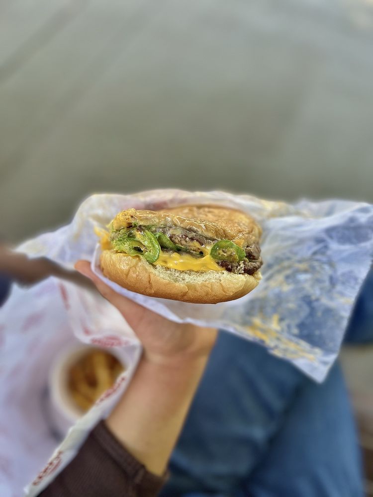 Food from Campus Burgers