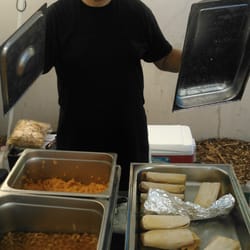 Fresh-Tamales - Mr Tamale himself !. Nothing fancy here. Just the best Tamale's & bean's anywhere. Ask for the home made green salsa. Tasty
