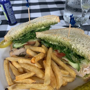 The Hive - Pesto Chicken Sandwich - Desserts Near Me - Orland, California The Hive - Pesto Chicken Sandwich - Desserts Near Me - Orland, California