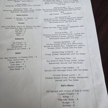 Bayline Grill - Menu - Seafood Near Me - Panama City, Florida Bayline Grill - Menu - Seafood Near Me - Panama City, Florida