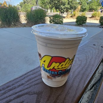 Andy's Frozen Custard - Double Double Malt - Ice Cream & Frozen Yogurt Near Me - Littleton, Colorado Andy's Frozen Custard - Double Double Malt - Ice Cream & Frozen Yogurt Near Me - Littleton, Colorado
