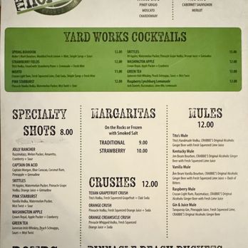 The Hop Yard - Alcohol Menu - Barbeque Near Me - Middletown, Pennsylvania The Hop Yard - Alcohol Menu - Barbeque Near Me - Middletown, Pennsylvania