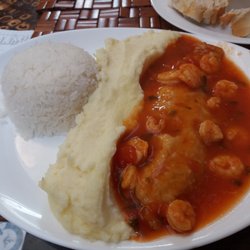 Restaurante Jura - Pescada ao molho de camarão