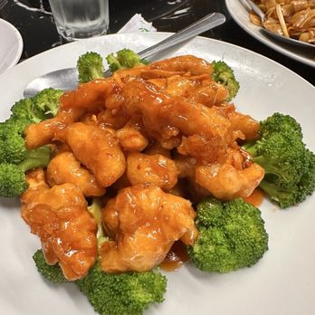 Chopstix Fusion - Orange chicken - Chinese Near Me - Denver, Colorado