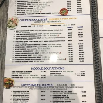 Oasis Vietnamese Cuisine - Menu: Pho and Noodle Bowls - Vietnamese Near Me - Pacifica, California Oasis Vietnamese Cuisine - Menu: Pho and Noodle Bowls - Vietnamese Near Me - Pacifica, California