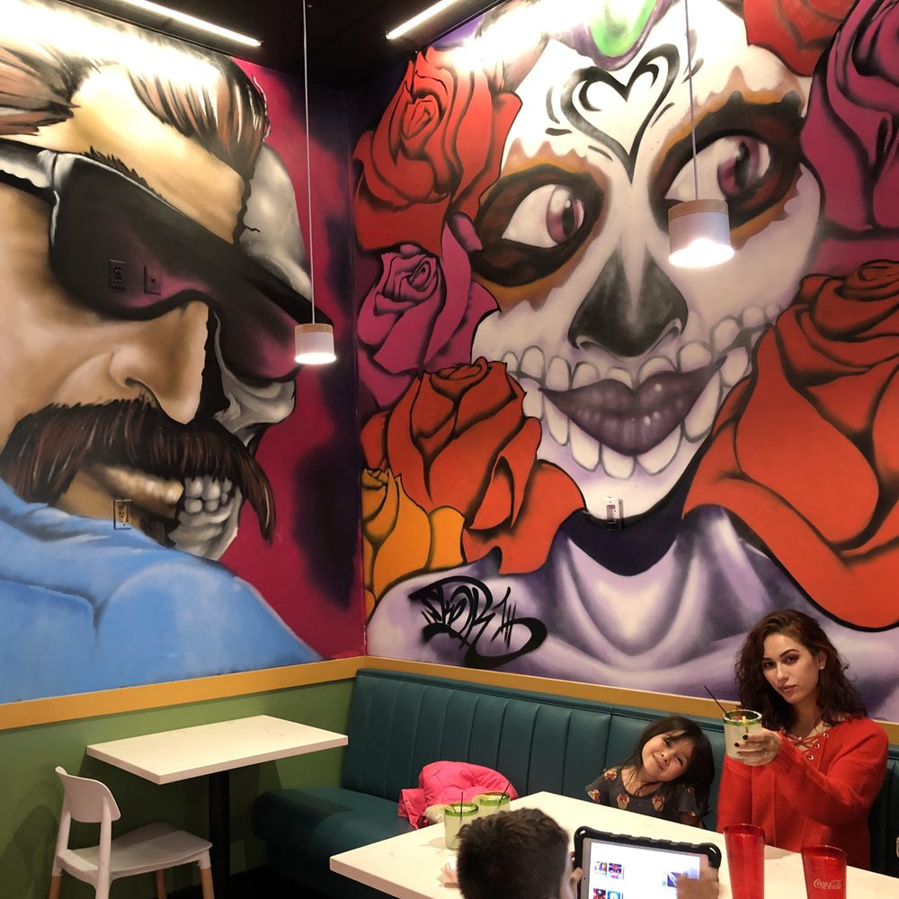 I love the wall murals. I love the wall murals.