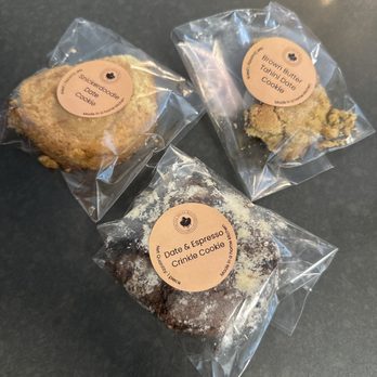 The Halal Date - Snickerdoodle, Espresso, Tahini Cookie - Desserts Near Me