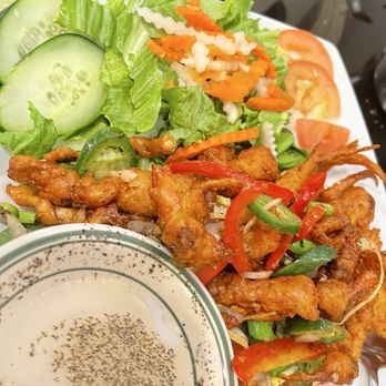Hung Ky Asian Kitchen - K5 Salt & Pepper Soft Shell Crabs /Cua Lot Rang Muoi - Chinese Near Me - Round Rock, Texas
