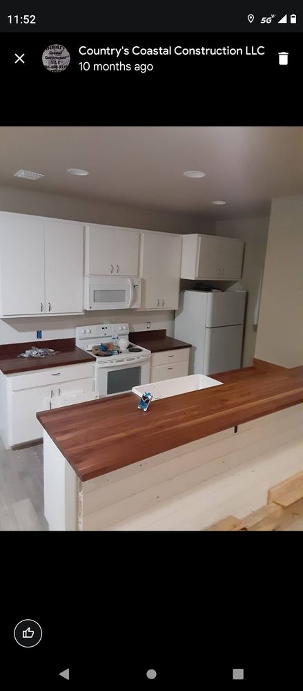 Slide of Country's Coastal Construction