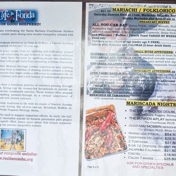 Cafe La Fonda - Menu - Breakfast & Brunch Near Me - Santa Barbara, California Cafe La Fonda - Menu - Breakfast & Brunch Near Me - Santa Barbara, California