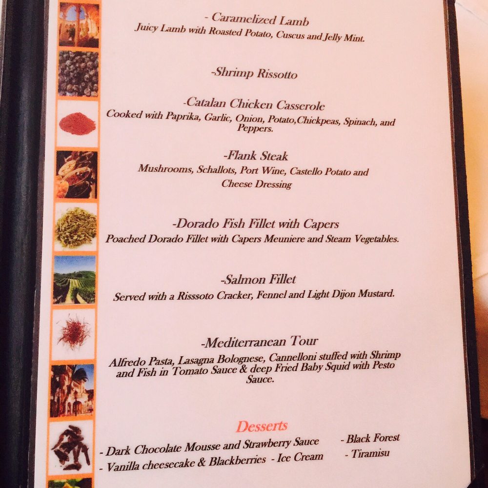 Royal Decameron Complex - Piccolo restaurant menu - Hotels Near Me - Riviera de Nayarit, NAY