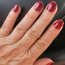 River Nail & Spa - Immediately after my manicure