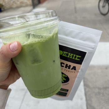 Academic Coffee - Ice vanilla matcha and matcha powder! - Bakeries Near Me - San Jose, California Academic Coffee - Ice vanilla matcha and matcha powder! - Bakeries Near Me - San Jose, California