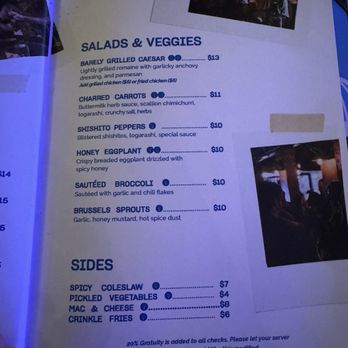 Service Bar - Menu - Cocktail Bars Near Me - Washington, DC, District of Columbia