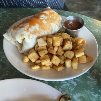 821 Café - Breakfast burrito, the potatoes were great - New American Near Me - Richmond, Virginia 821 Café - Breakfast burrito, the potatoes were great - New American Near Me - Richmond, Virginia