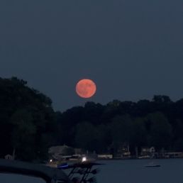Waterfront: Moonrise after Sunset *view from Doc Waterfront: Moonrise after Sunset *view from Doc