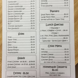Fish Hut - Fish Hut Menu