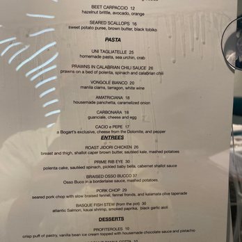 Bogart's Cafe - House made pasta! Fresh daily! Lovely desserts and spectacular appetizers! - Breakfast & Brunch Near Me - Honolulu, Hawaii