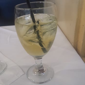 Blue Elephant - Lemongrass Iced tea. It is very subtle. I like it but yes, it tastes like the furniture polish Pledge. It is good though! - Thai Near Me - Bakersfield, California