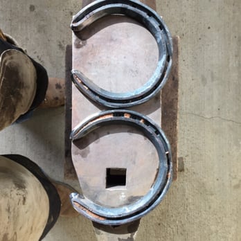 Famous Flying V Farrier Services - All of my shoes are handmade from bar stock that was designed for horses from England. - Farriers Near Me - Menifee, California