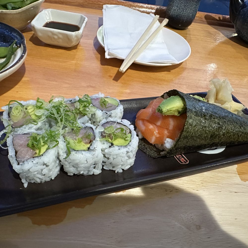 Sushi Kazoku - Salmon Handroll - Japanese Near Me - San Carlos, California Sushi Kazoku - Salmon Handroll - Japanese Near Me - San Carlos, California