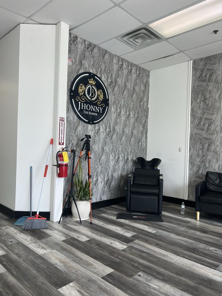 Jhonny The Barber Logo