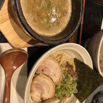 Ramen Isshin - Stone Bowl Shoyu Kotteri Tsukemen - Ramen Near Me - Toronto, Ontario