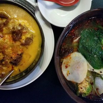 A+ Hong Kong Kitchen - Portuguese Beef curry and Mala tang noodles. Ig: @bobaeggs - Cantonese Near Me - Seattle, Washington